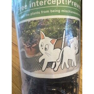 Durable 6.5ft Cat Deterrent Mat with Spikes - UV-Resistant, Safe for Yards